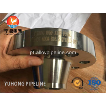 ASTM A182 F316L Flange de aço inoxidável